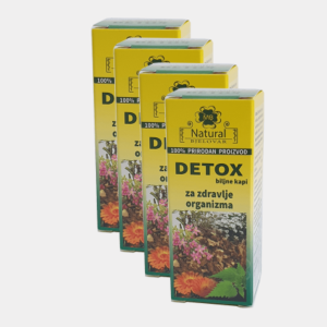 Detox biljne kapi - 4 pakiranja
